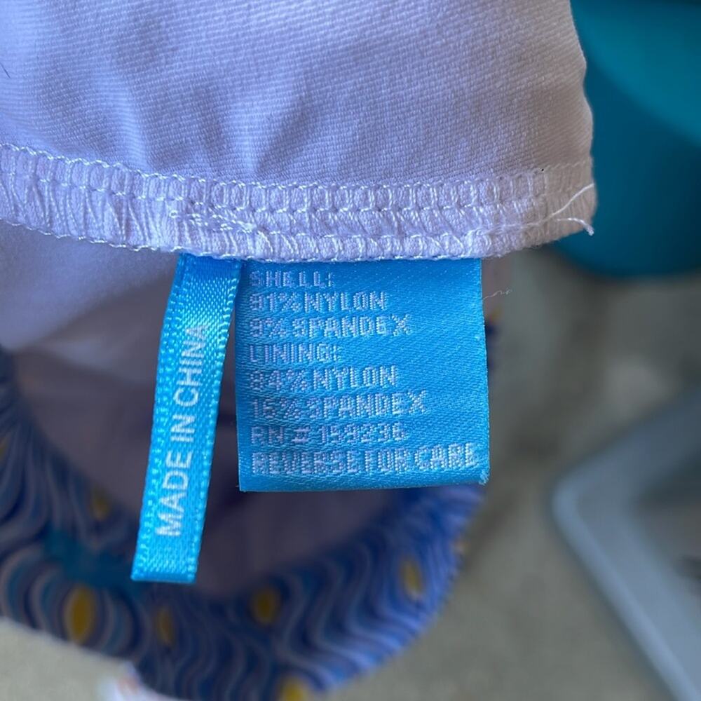 J. McLaughlin Briana Skort XS Blue Yellow - Picture 7 of 7